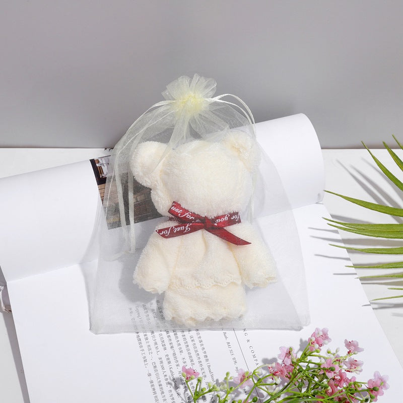 Little Bear Towel With Hand Gift Kindergarten Gift